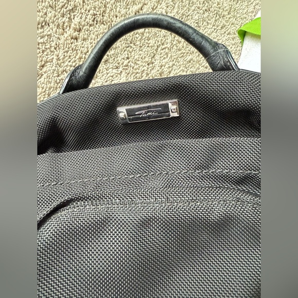 Tumi Black Nylon and Leather Backpack - Picture 5 of 10